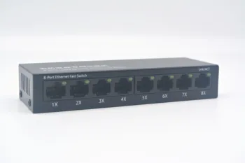100 М и 5-port 8-портов мрежови суич, 5-канален 8-канален път Наблюдение на сигурността с висока разделителна способност Специално решение IP178G