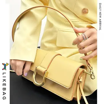 2022 Нови дамски чанти, изкуствена кожа, Обикновен дамски чанти на рамо, Мини-чанти, Модни чанти-незабавни посланици, дамски чанти