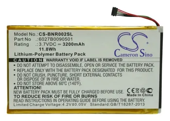 Cameron Sino 6027B0090501 AVPB001-A110-01 Батерия за таблет на Barnes & Noble NOOK color DR-NK02 Nook BNTV250A 3200 mah