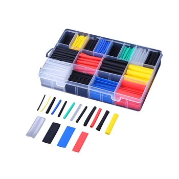 Heat-shrink Tubing Thermoresistant Tube Heat Shrink Wrapping Kit Electrical Connection изолация за кабели