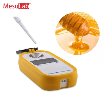 MesuLab ниска цена преносим ръчен м високо съдържание на захар тестер дигитален рефрактометър за мед брикс меден рефрактометър
