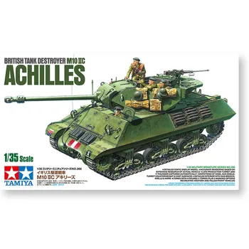 Tamiya 35366 статична събрана модел играчки 1/35 мащаб За британски разрушителя M10 IIC Achilles model kit
