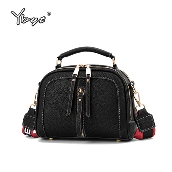 YBYT нови модни дамски лоскутные кожени чанти през рамо с цип, декоративни дамски чанти през рамо, луксозни чанти, дамски чанти, дизайнерски