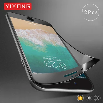 YIYONG 3D Изогнутое Меко Стъкло с Ръбове На iPhone 6 6s 7 8 Plus iPhone x xr xs Max Защитен слой От Закалено стъкло За iPhone se 2020