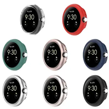 Защита От драскотини Броня Smart-Часовници, Аксесоари Обвивка Защитен Екран Протектор PC Калъф За Google Pixel Watch