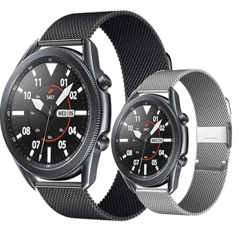 Каишка за часовник от неръждаема Стомана за Samsung Galaxy Watch 42 мм/Watch 4 40 мм 44 мм/Watch3 41 мм/Active2 Женски Каишка от Розово злато