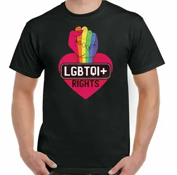 ЛГБТ ТЕНИСКА ЛГБТ Гей Гордост на всички за Любовта на Света Равенство Унисекс Тениска Лесби