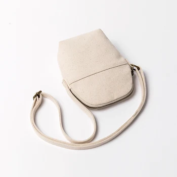 Лятна малка прясна чанта дамски 2019 нова висококачествена холщовая чанта в чужд стил във формата на миди