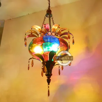 окачен лампа бар лампа коридор F Bohemia 40 см в диаметър осветява спалня окачена лампа bxm996
